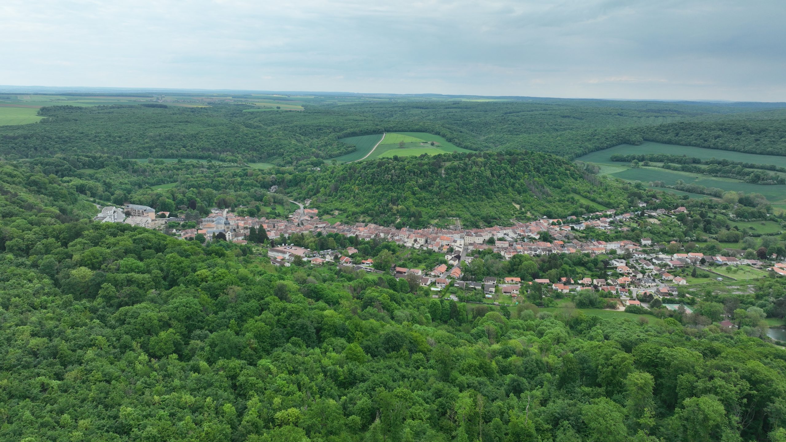 Prise de vu pour la commune de Gorze